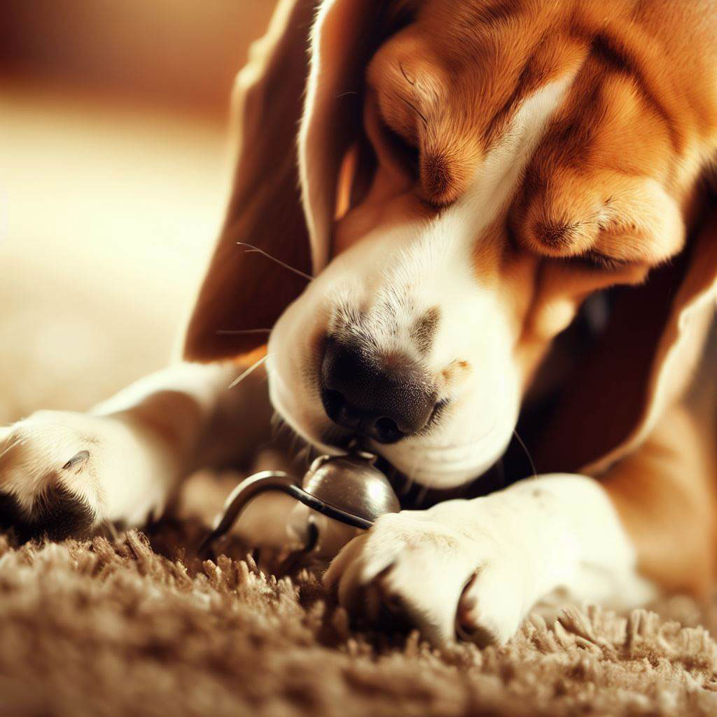 Bell Training A Beagle