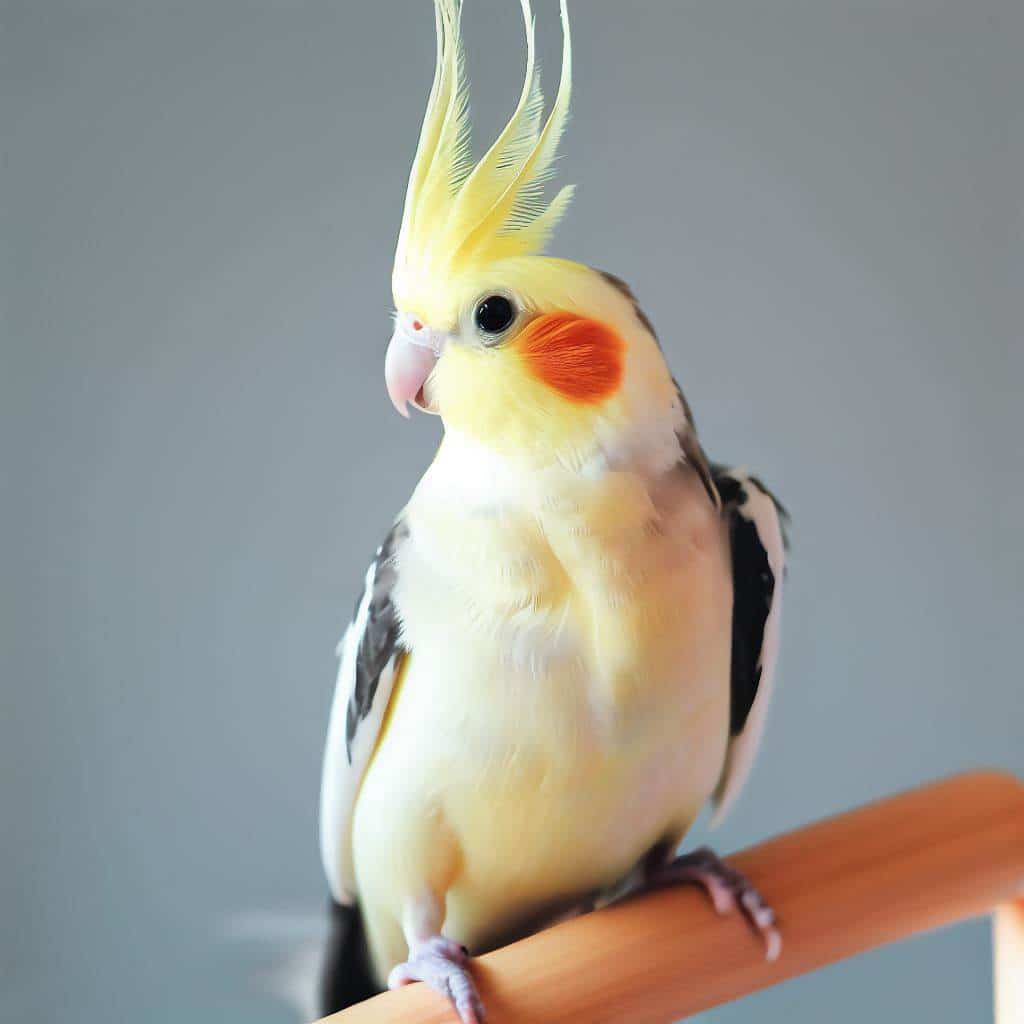 One of the best birds for pets, the Cockatiel