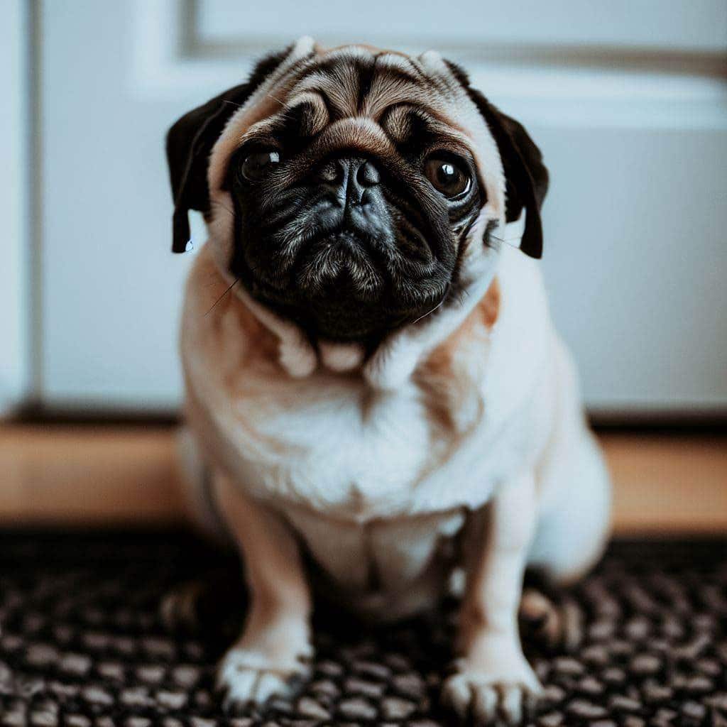 Pugs are small and cure and great for Apartments