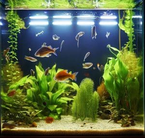 Planted aquarium lighting- discover how to harmoniously nurture both plants and fish in your aquatic haven.