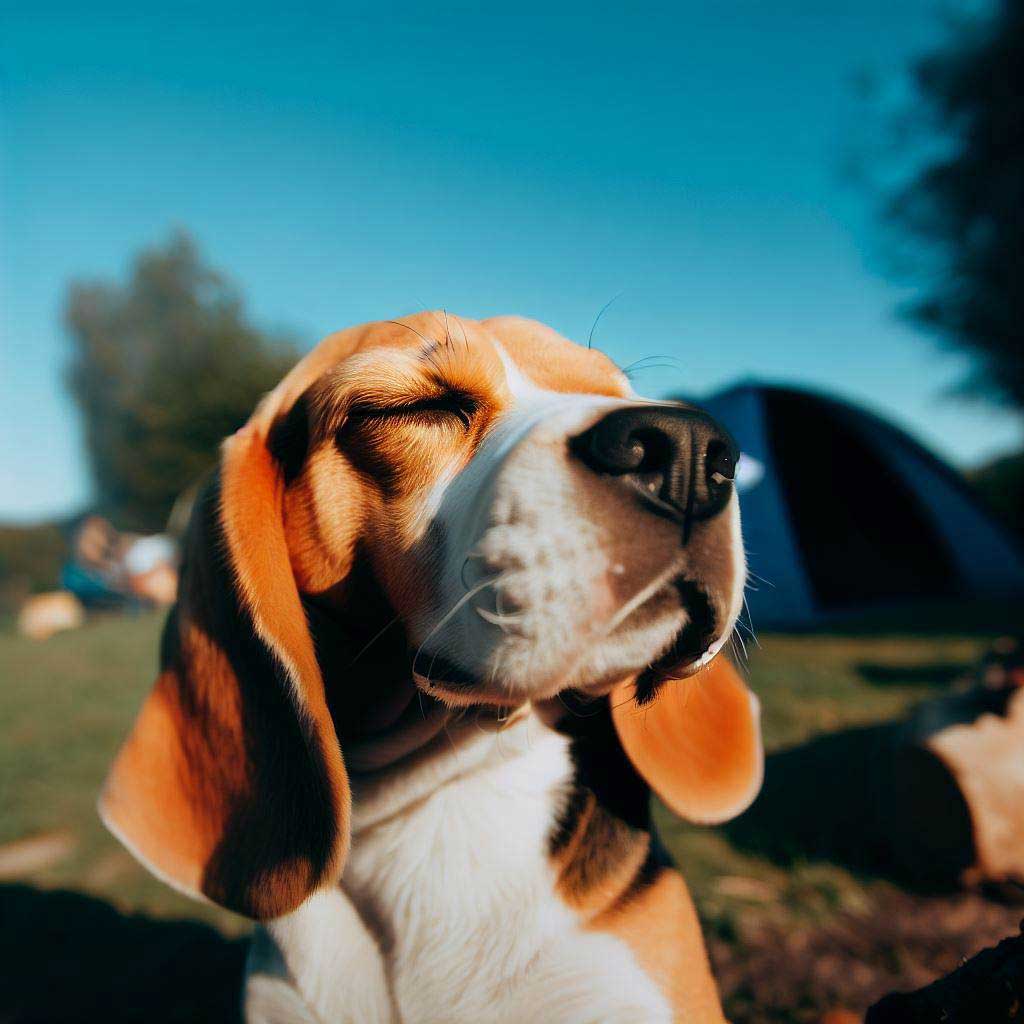 Best Dog Training Methods: Beagle calmly dozing