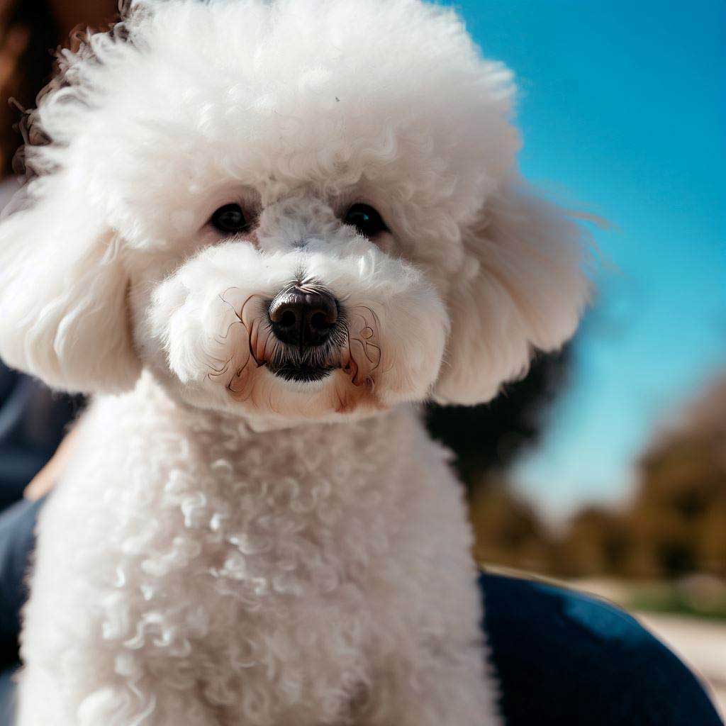 Separation Anxiety in Dogs: Bichon Frisé looking cute