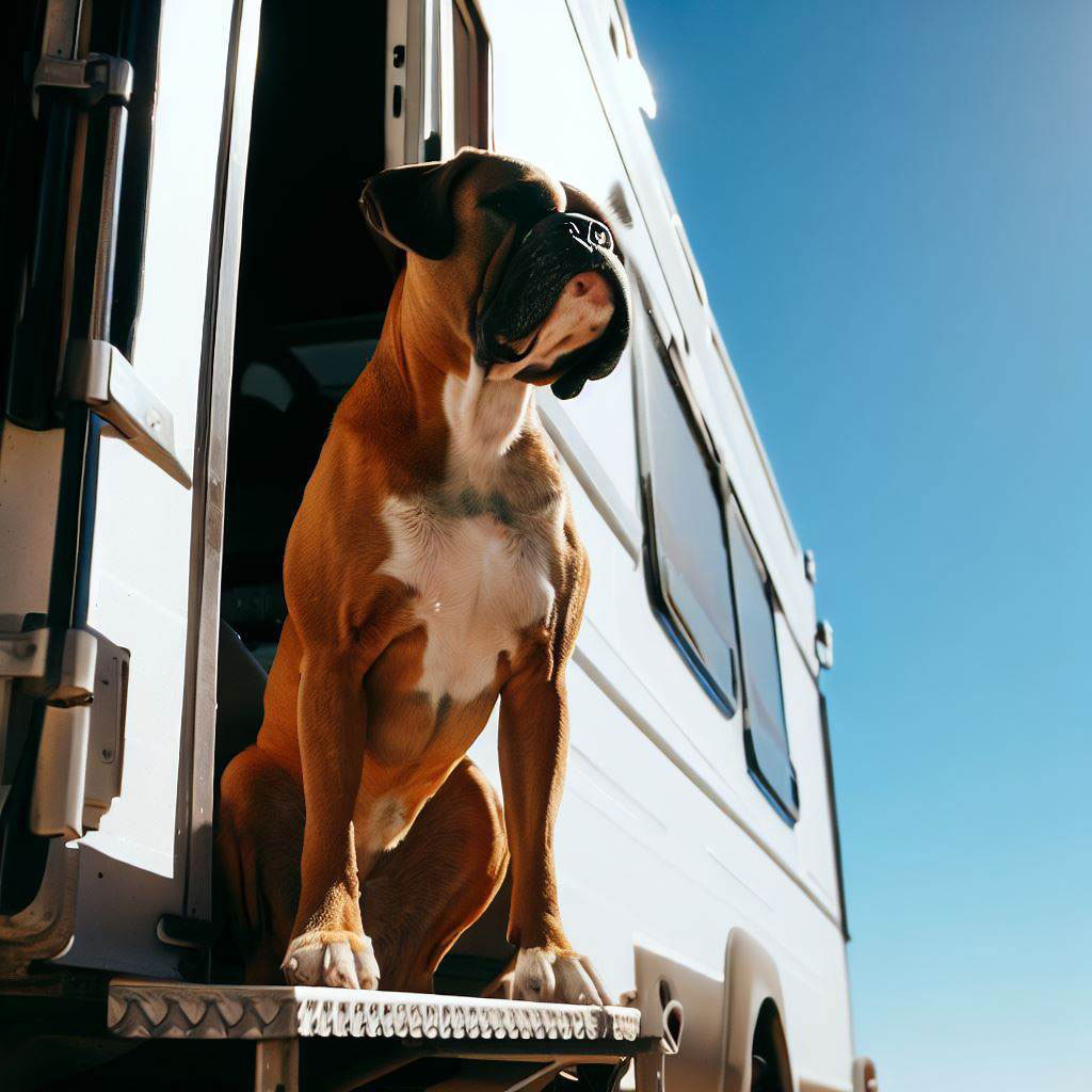 Best Dogs for RV Living: Boxer Loving the RV Life
