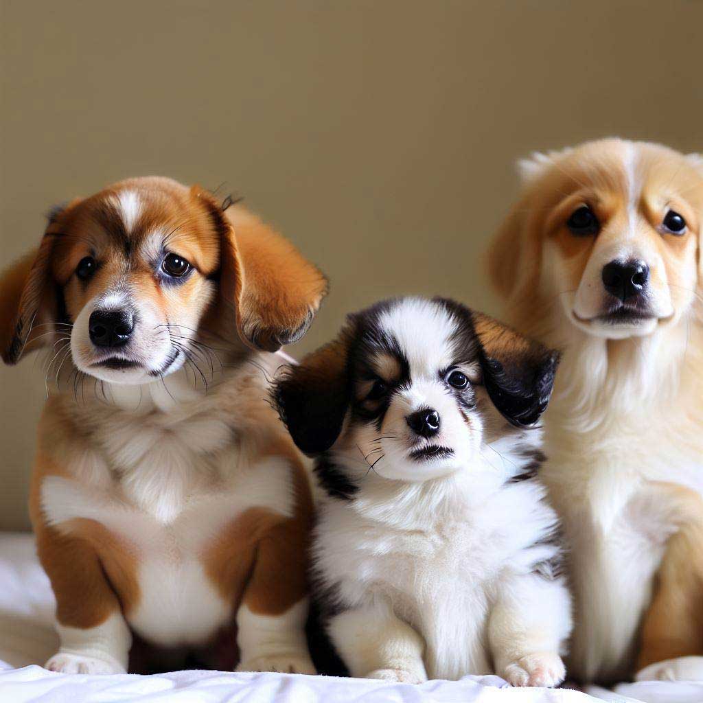 Separation Anxiety in Dogs: Cute puppies