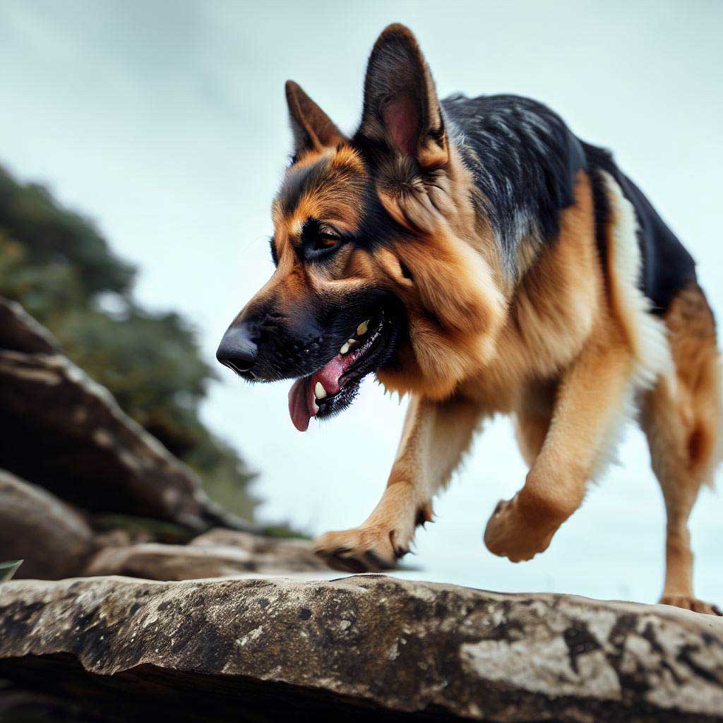 Positive Reinforcement Dog Training: German Shepherd