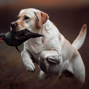 Duck Dog Training: Labrador Retriever hunting fowl