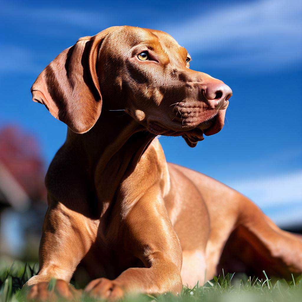 Positive Reinforcement Dog Training: Vizsla alert