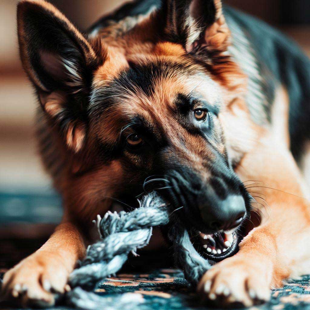 The 5 Golden Rules Of Dog Training: German Shepherds love chewing