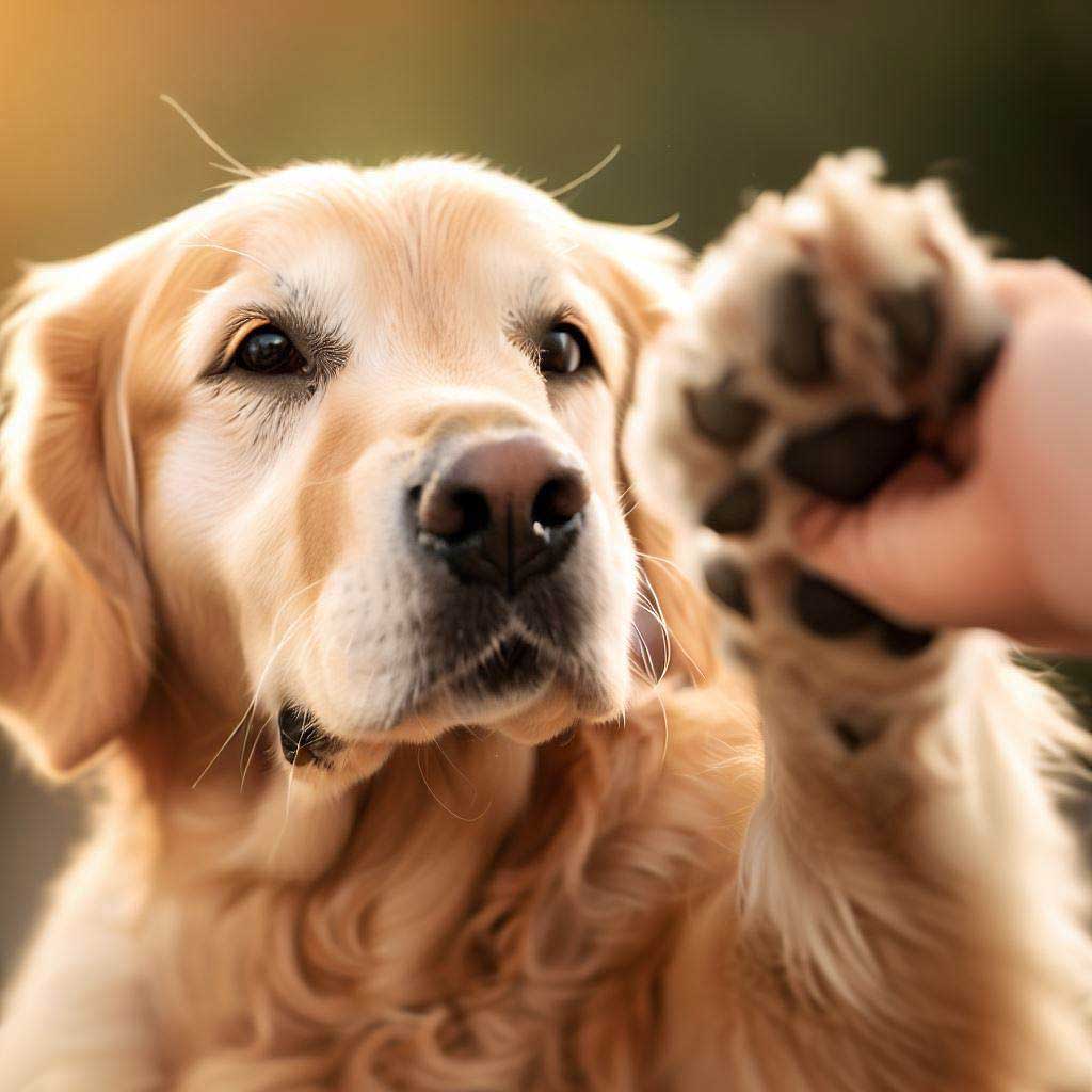 How to Teach a Dog Paw